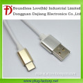 Aluminum alloy USB Type C charging and data cable